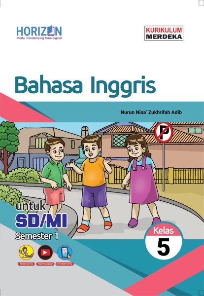 Modul Pendamping Semidigital Bahasa Inggris SD Kelas 5 Semester Ganjil IKM