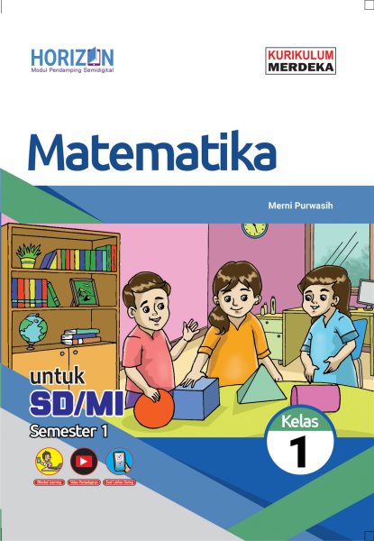 Modul Pendamping Semidigital Matematika SD Kelas 1 Semester Ganjil IKM