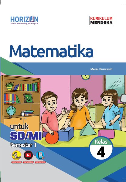 Modul Pendamping Semidigital Matematika SD Kelas 4 Semester Ganjil IKM