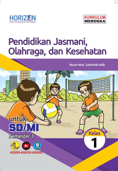 Modul Pendamping Semidigital PJOK SD Kelas 1 Semester Ganjil IKM