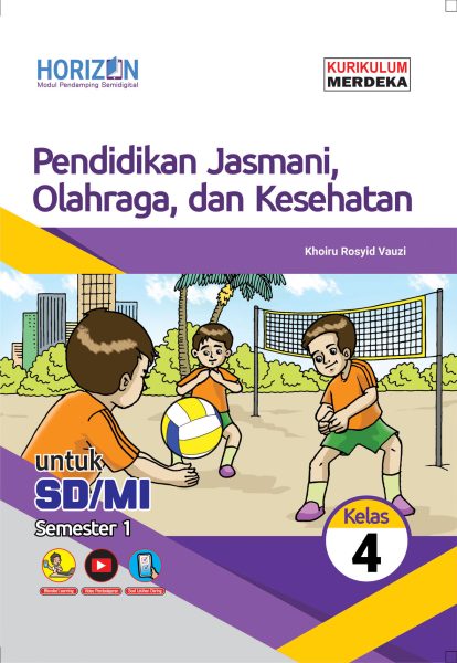 Modul Pendamping Semidigital PJOK SD Kelas 4 Semester Ganjil IKM
