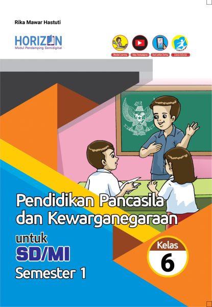 Modul Pendamping Semidigital PPKN SD Kelas 6 Semester Ganjil K13