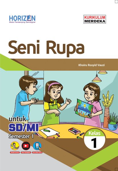 Modul Pendamping Semidigital Seni Rupa SD Kelas 1 Semester Ganjil IKM